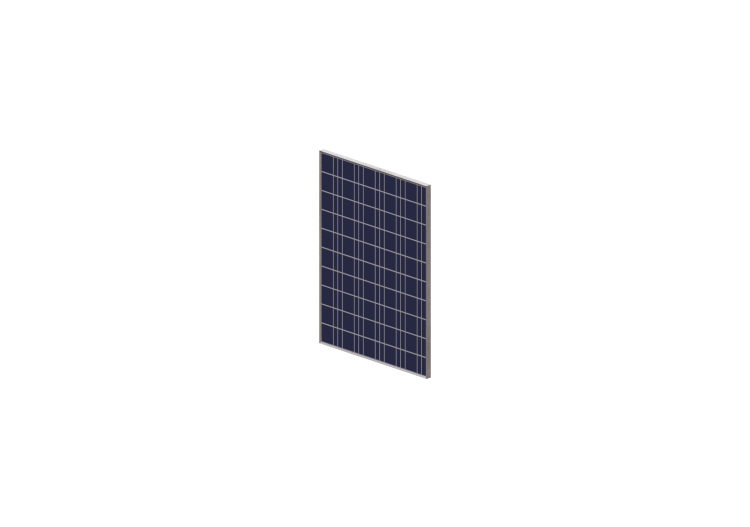 Fotovoltaico 3D - Módulo fotovoltaico - 1324 mm x 982 mm -... Fotovoltaico 3D - Módulo fotovoltaico - 1324 mm x 982 mm -...