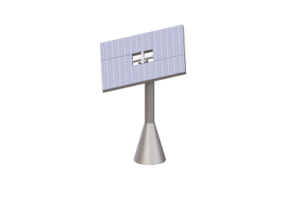 3D Photovoltaic - Photovoltaic Modules for carparks - 2300 mm x 3500 mm x 5000
