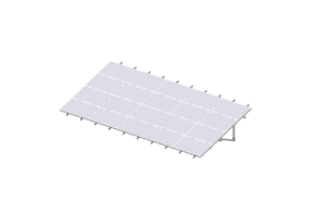 3D Photovoltaic - PV Modules for flat roof tops - 1645mm x 990 mm con Mounting Kit