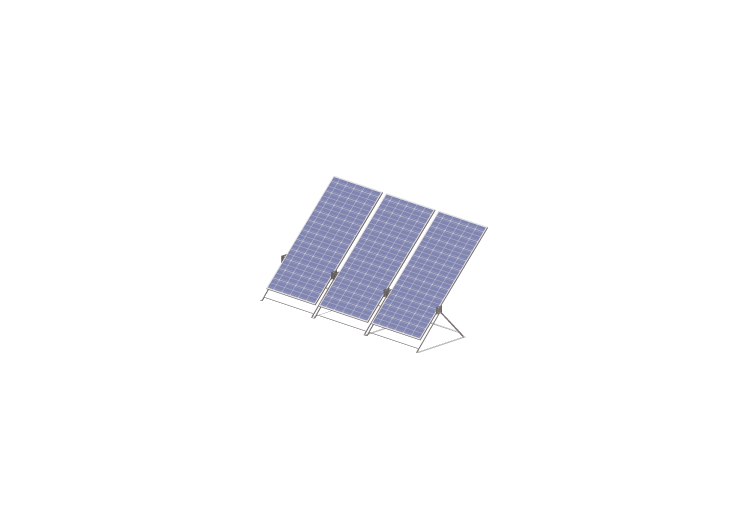 3D-Photovoltaik - Drei Photovoltaik-Module für Dächer -... 3D-Photovoltaik - Drei Photovoltaik-Module für Dächer -...