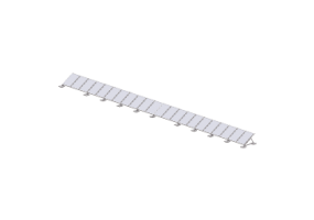3D Photovoltaic - Photovoltaic Modules mounted on grass surfaces - 1324 mm x 982 mm