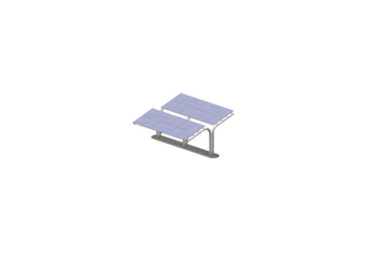 3D-Photovoltaik - Photovoltaik-Module mit Unterstützung -... 3D-Photovoltaik - Photovoltaik-Module mit Unterstützung -...