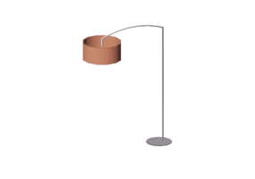 3D Floor lamp - Steel Floor lamp