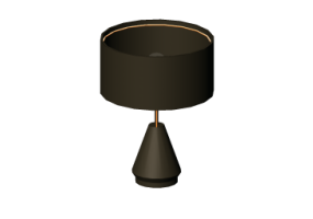 L&acirc;mpadas de mesa 3D - Lumin&aacute;ria de mesa
