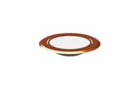 3D Countersunk Lamp - Countersunk spotlight