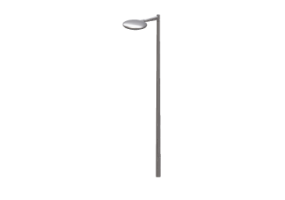 Lampioni stradali 3D - Lampione con una lampada