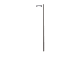 3D Street Lights - Lamppost with single light source