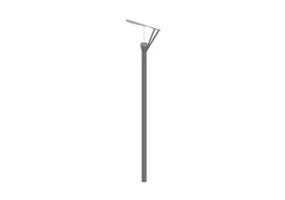 3D Street Lights - Lamppost with single light source