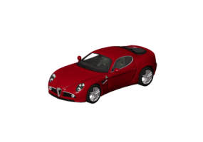 3D Cars - Alfa Romeo 8C