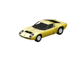3D Cars - Lamborghini Miura