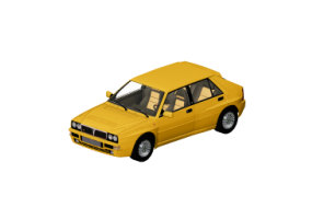 Automobili 3D - Lancia Delta Integrale