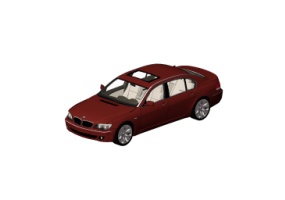 3D Cars - BMW 740Li - 2006