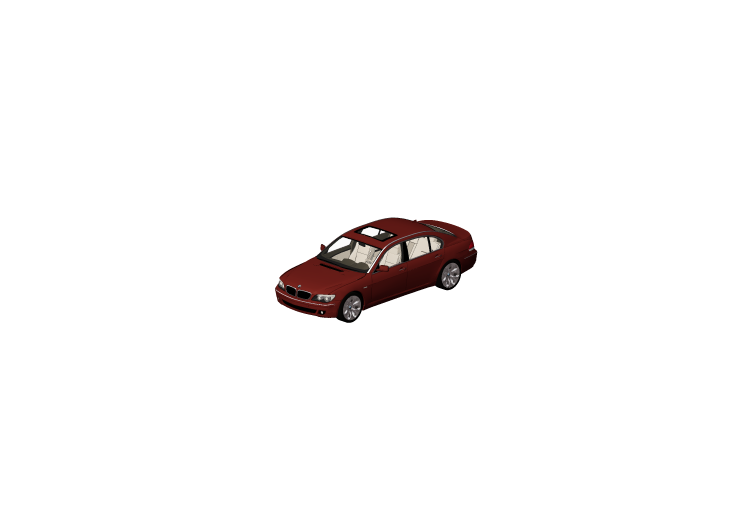 Automóveis 3D - BMW 740Li de 2006 - ACCA software Automóveis 3D - BMW 740Li de 2006 - ACCA software