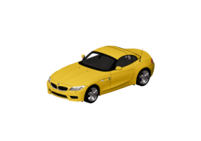 Autom&oacute;veis 3D - BMW Z4 M Coup&eacute; de 2012