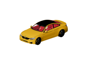 Autom&oacute;viles 3D - BMW serie M4 coup&eacute; de 2015