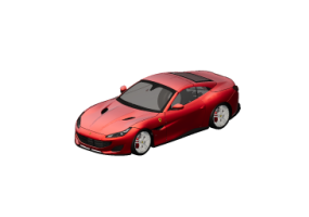 Automóveis 3D - Ferrari Portofino 2019