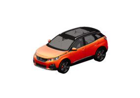 3D Cars - Peugeot 3008 2017