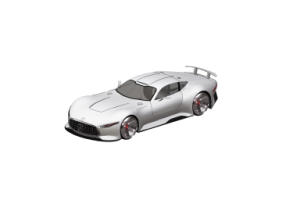 Automobiles 3D - Mercedes Benz Vision GT Concept