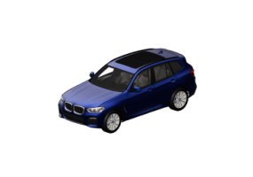 Automobili 3D - BMW X3 M40i 2020
