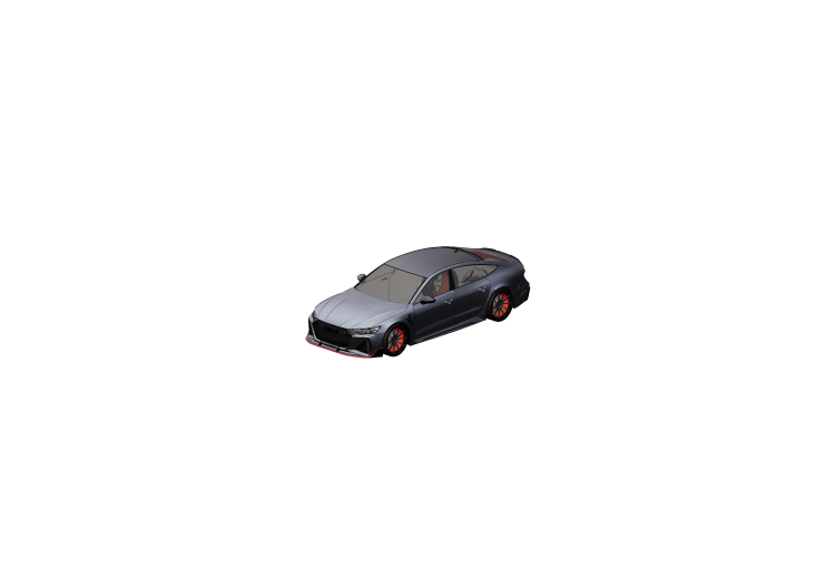 Automóveis 3D - 2021 Audi RS7-R ABT - ACCA software Automóveis 3D - 2021 Audi RS7-R ABT - ACCA software