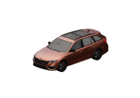 Automobiles 3D - 2021 Skoda Octavia Combi RS
