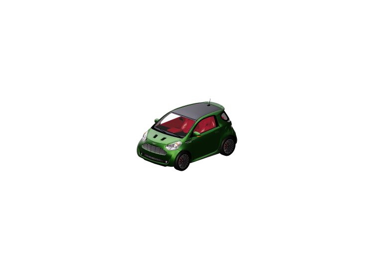 Automóveis 3D - 2012 Aston Martin Cygnet - ACCA software Automóveis 3D - 2012 Aston Martin Cygnet - ACCA software