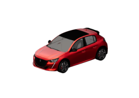 Autom&oacute;veis 3D - 2021 Peugeot 208 GTi Concept