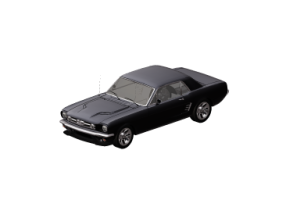 3D Cars - 1965 Ford Mustang