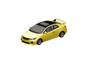 Automobili 3D - 2010 Kia Forte Concept 