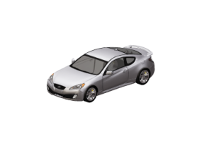 Autom&oacute;veis 3D - 2010 Hyundai Genesis Coup&eacute;