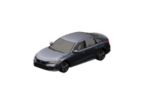 Autom&oacute;veis 3D - 2022 Honda Civic