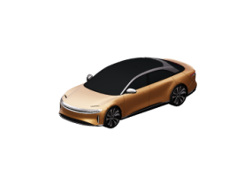 Autom&oacute;viles 3D - 2022 Lucid Air