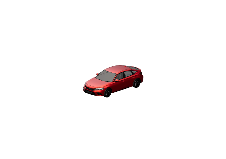 Automóviles 3D - 2022 Honda Civic Hatchback - ACCA software Automóviles 3D - 2022 Honda Civic Hatchback - ACCA software