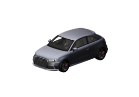 3D Cars - 2018 Aud&igrave; A1 Hatchback Urban