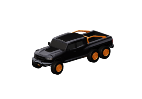 Autom&oacute;viles 3D - 2021 Rezvani Hercules 6x6