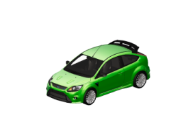 3D Cars - Ford Focus RS