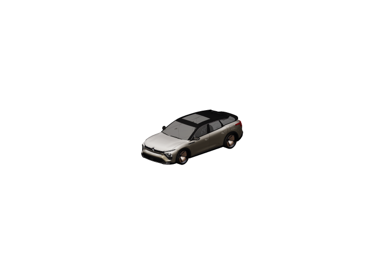 Automóveis 3D - Citroen C5 X SC - ACCA software Automóveis 3D - Citroen C5 X SC - ACCA software