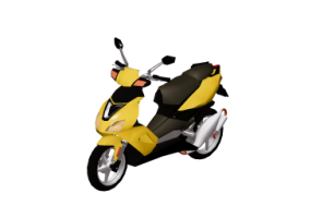 3D Motorr&auml;der und Fahrr&auml;der - Scooter SR 50 R