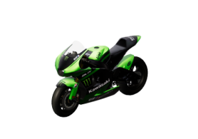 Motorcycles and Bicycles 3D - Kawasaki Ninja ZX RR