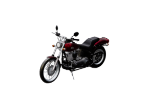 Motorcycles and Bicycles 3D - Harley Davidson Evo Softail