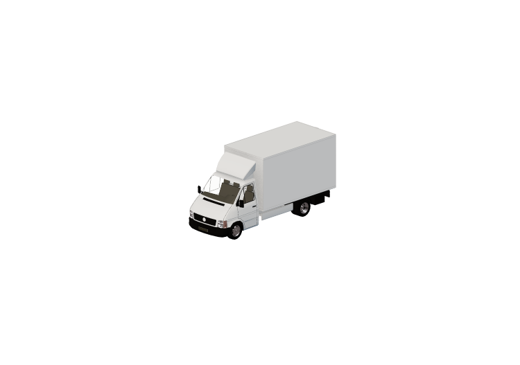 Trucks and Buses 3D - Curtainsider van - ACCA software Trucks and Buses 3D - Curtainsider van - ACCA software