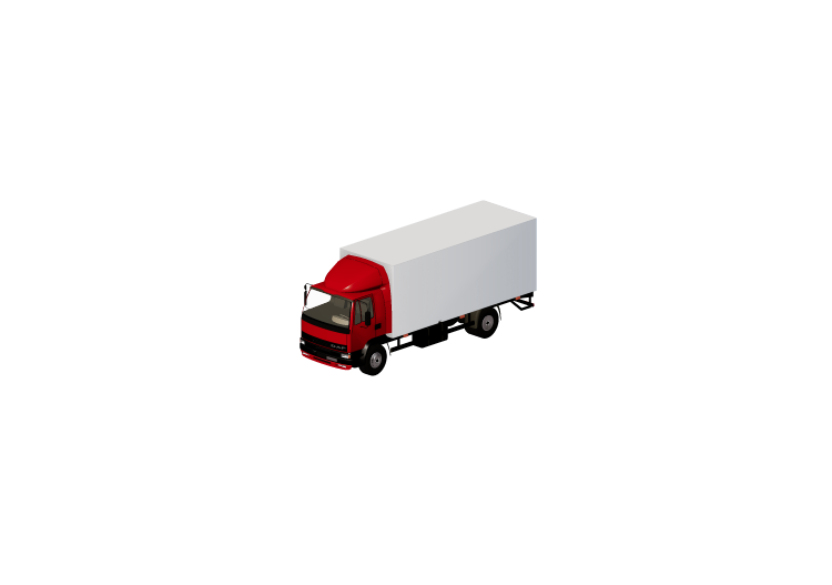 Trucks and Buses 3D - Curtainsider van cabin - ACCA... Trucks and Buses 3D - Curtainsider van cabin - ACCA...