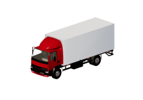 Autocarri e Autobus 3D - Motrice centinata