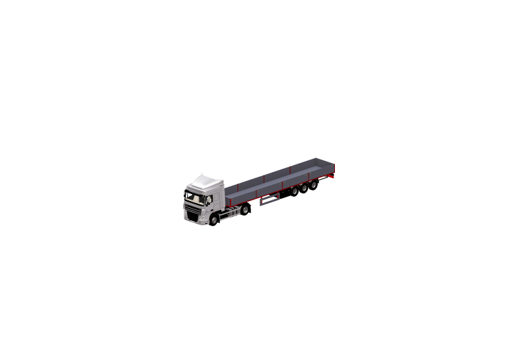 Camions et Autobus 3D - Tracteur routier avec caisse - ACCA... Camions et Autobus 3D - Tracteur routier avec caisse - ACCA...