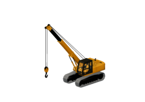 3D Baumaschinen - Kran
