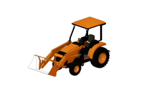 Machines de chantier 3D - Terne agricole