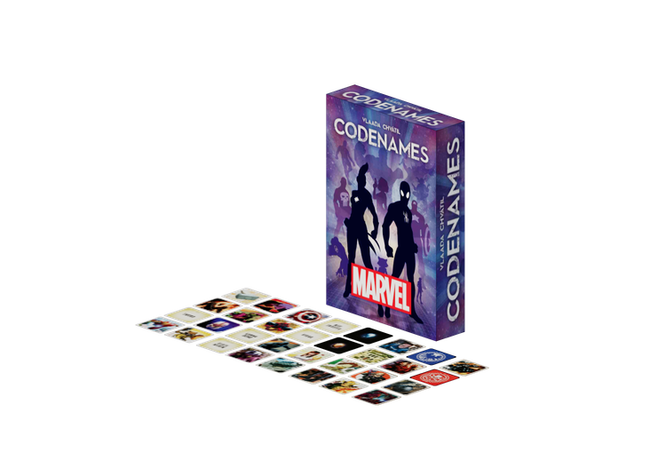 Jogos de Mesa - Marvel Codenames - ACCA software Jogos de Mesa - Marvel Codenames - ACCA software