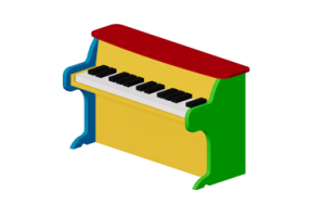 Juguetes 3D - Tablero juguete