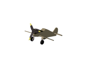 Jouets - Avion militaire jouet