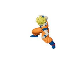 3D Toys - Small statue - Goku